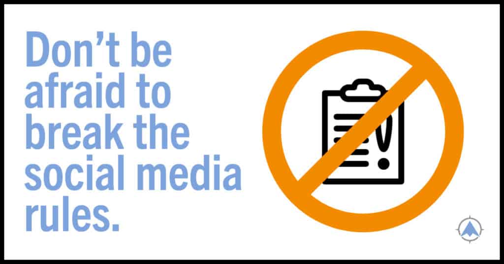 marketing in a crisis break social media rules