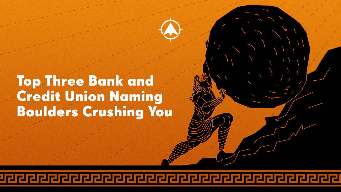 Top Three Bank and Credit Union Naming Boulders