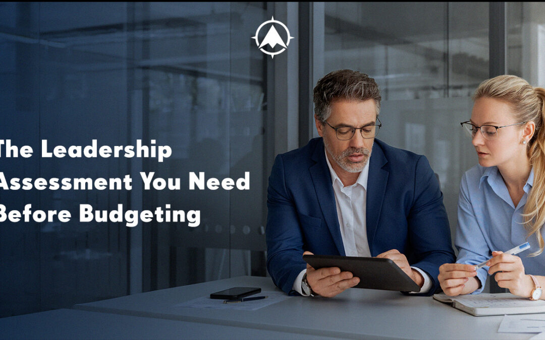 The Pre-Budget Financial Services Leadership Assessment